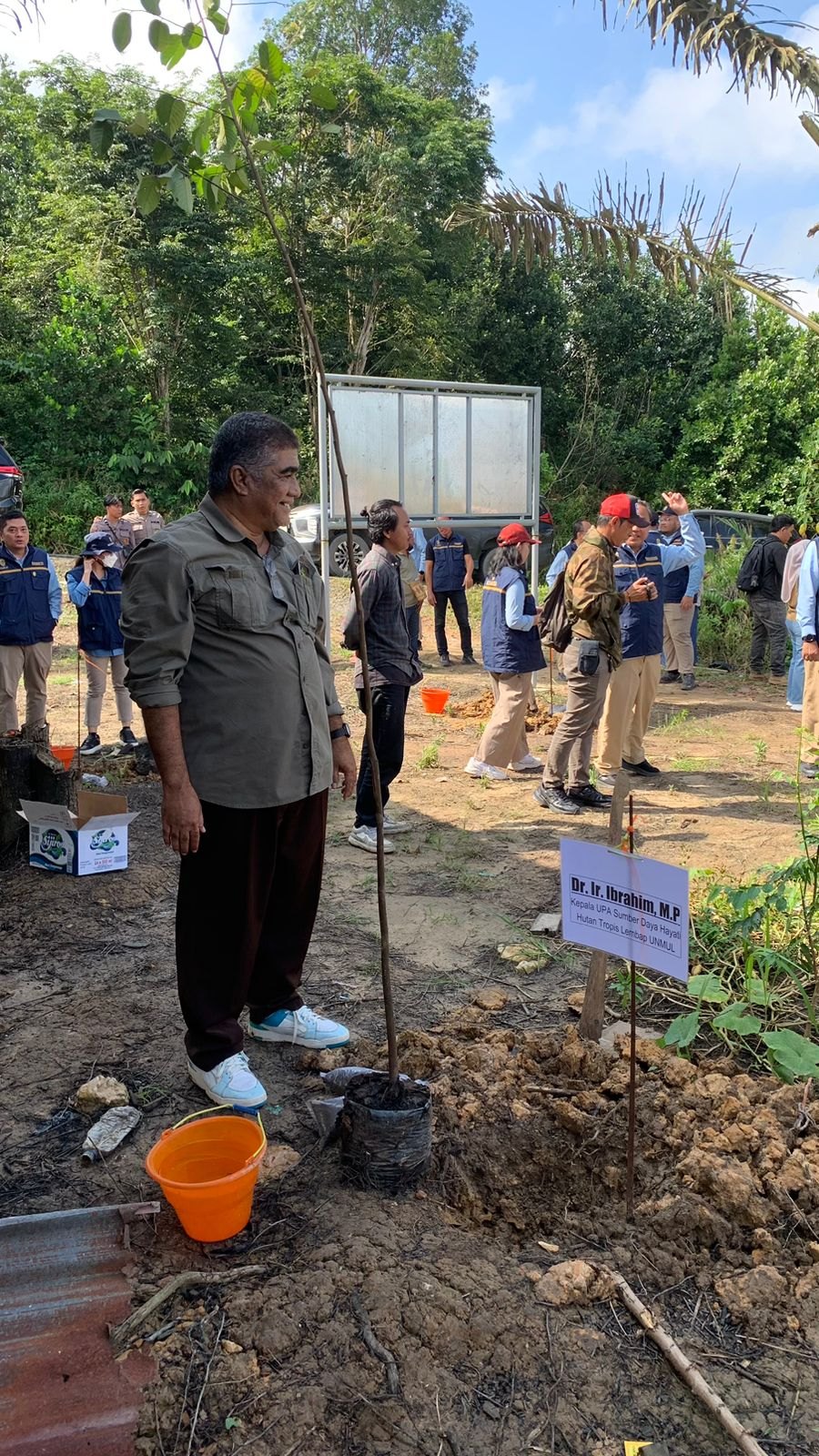 Dokumentasi Penanaman Pohon Bersama Otorita IKN, foto 5.
