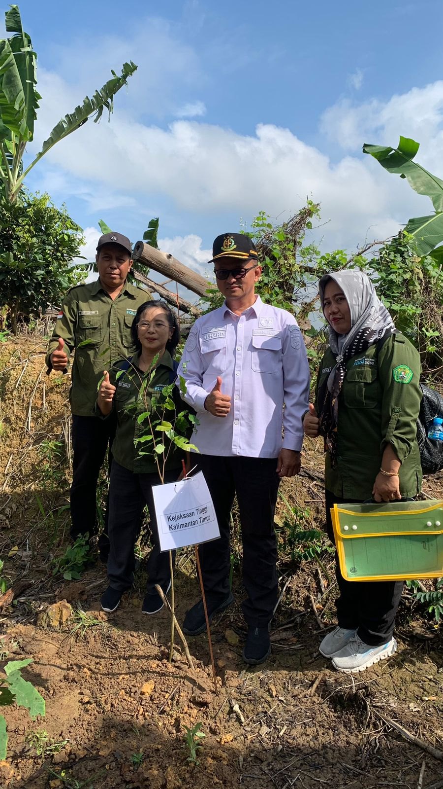 Dokumentasi Penanaman Pohon Bersama Otorita IKN, foto 6.